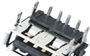 USB A 母 反向型沉板型短体90度