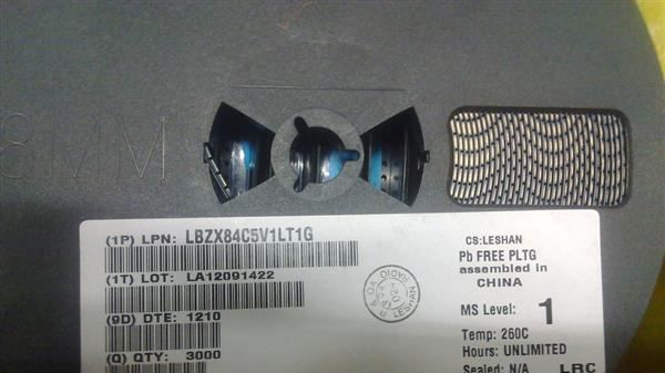 特价供应原装现货贴片三极管 LBZX84C5V1LT1G