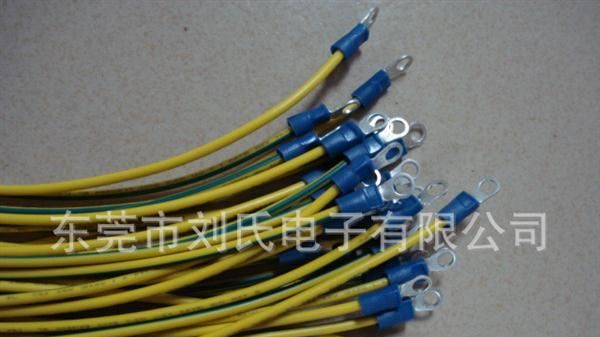 冷压端子连接线,LED灯具连接地线
