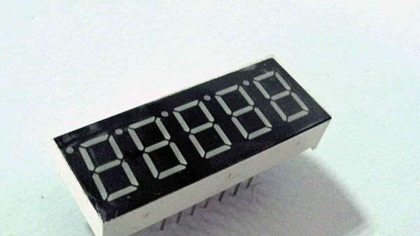0.56五位数码管