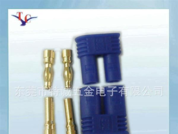 【厂价直销】航模车模连接器,3.5mm,4.0mm带红色大护套香蕉插