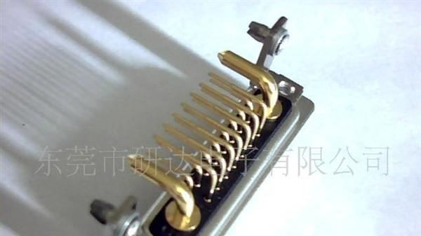 0.76三排打端子式,精密连接器，铜针，东莞D-SUB连接器，深圳插头