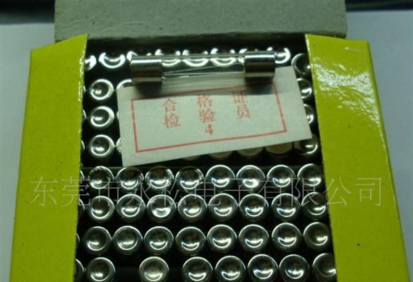 5X20 平头电流保险丝 玻璃管保险丝保护器件