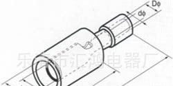 HG 汇鸿 供应子弹形公绝缘接头FRD、冷压端头