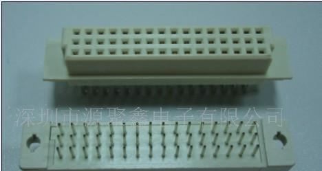 供应DIN41612欧式插座三排母头180度插板