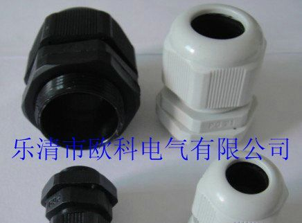 供应北京电缆防水接头，M20×1.5外迫式尼龙电缆固定头厂家