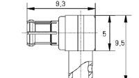 长期供应 MCX射频同轴连接器MCX-JWB2