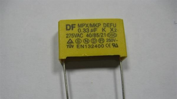 供应DF安规电容0.33UF275V