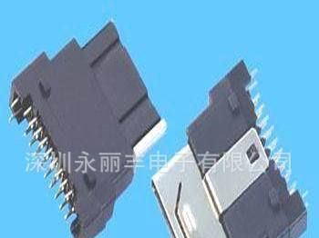LG  单排 18PIN 公头 USB连接器
