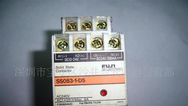 特价供应富士固态继电器SS083-1-D5