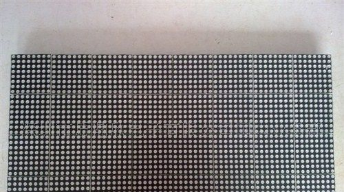 长期现货批发价大量供应室内点阵5.0单色单元板(图)