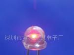 供应F5钢盔型红色led发光管