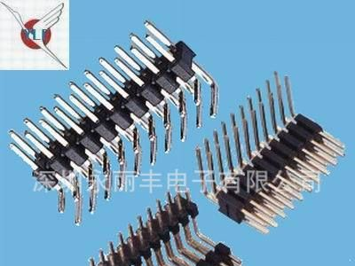 2.0mm 双排 （单塑、双塑）90度DIP 排针