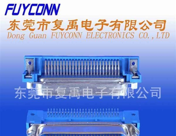 供应RJ21 57(CN)系列-90度14 24 36 50 公前锁六角螺丝插板连接器