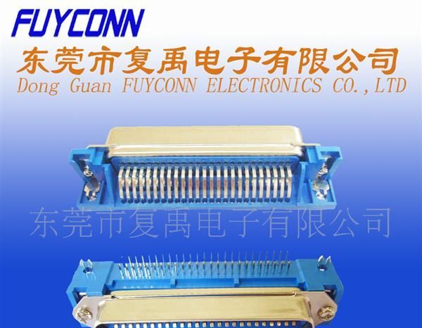 供应RJ21  DDK  57(CN)系列-90度14 24 36 50 公锁合Z字片连接器
