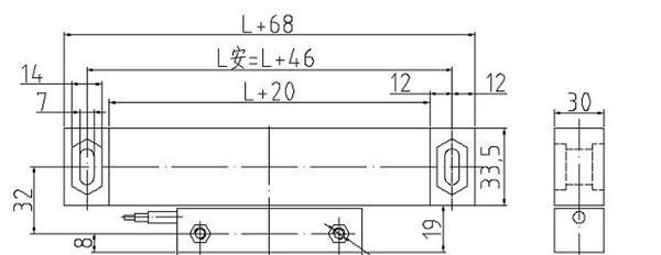 上海厂家供应GBC2-5线位移光栅尺传感器
