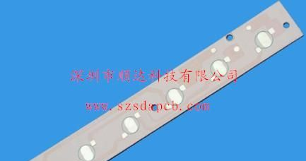 现货供应LED铝基板，洗墙灯PCB线路板，飞机灯铝基板