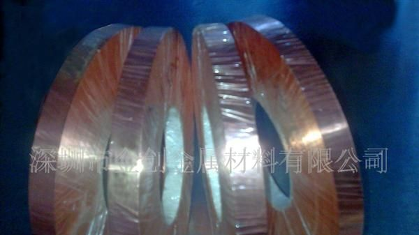 供应高导电铜箔带,铜片,背胶铜箔