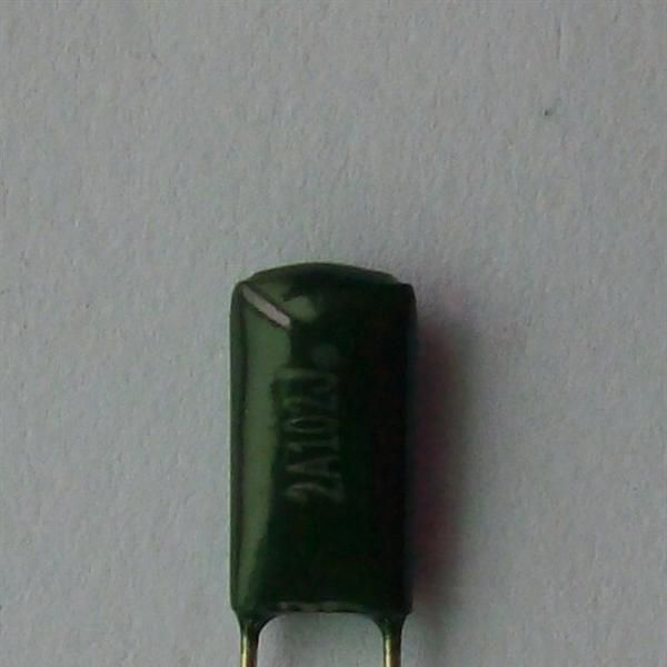 东莞厂家现货供应编带散装薄膜涤纶电容器2A102J