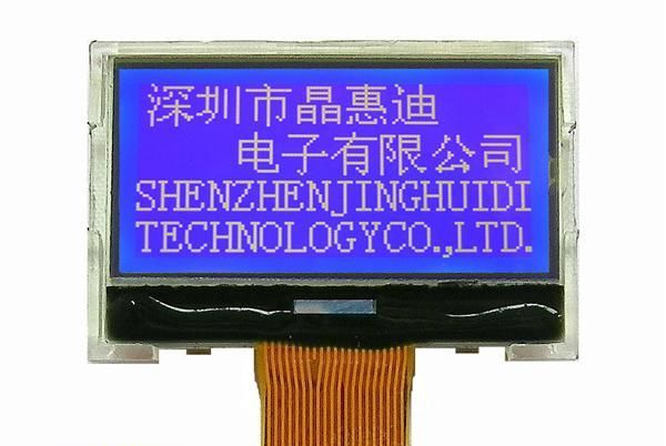 供应LCD液晶显示模块/12864/AA1.2英寸/JHD12864-G06BOW-B