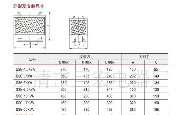 数控机床专用三相干式变压器