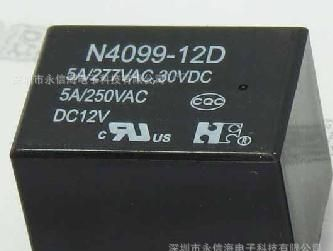 N4099-12D全新原装福特继电器 DC12V 只做 另有24V有售