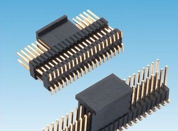 1.27*2.54mm排针 双排SMT 单塑/多塑(夹持盖)