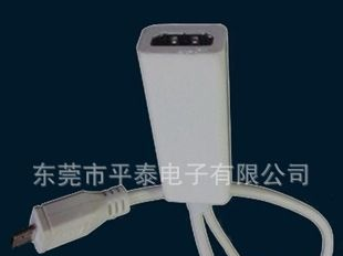[厂家直销]HDMI电脑线 HDMI 转USB二合一线