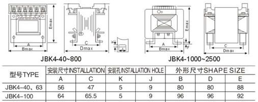 供应BK－1000Va 控制变压器 380变220v JBK机床控制变压器