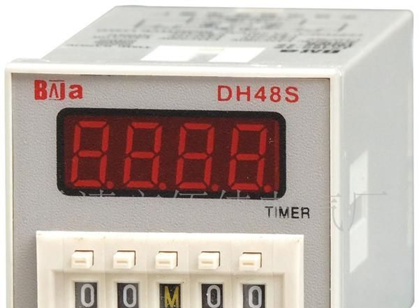 供应DH48S时间继电器DH48S-1Z手动复位数显时间继电器