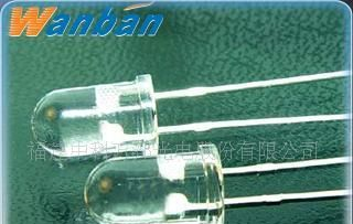 供应3MM内凹白灯LED短脚白光发光二极管