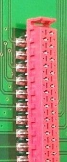 AMP 1.27母座180度 1-215460-0 连接器