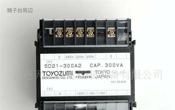 丰澄电机TOYOZUMI变压器SD21-300A2