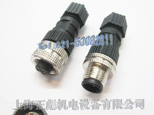 供应连接器,传感器接口,控制接线盒接口M12－8孔插座