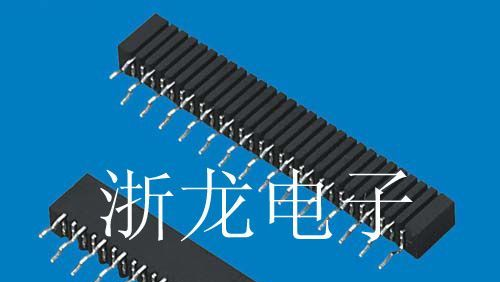 供应FFC1.0、FPC1.0双面接触直针座，条形扁平电缆连接器，接插件