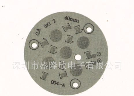 现货供应5*1W  5W球泡灯 地埋灯  射灯  铝基板