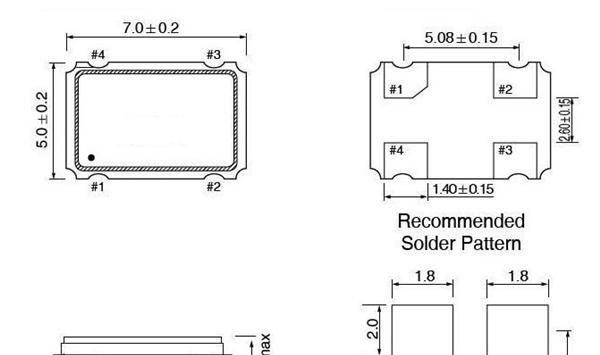 供应 贴片晶振 有源晶振 振荡器 5*7 30MHZ OSC 厂家批发 高品质