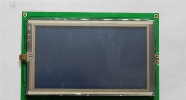 240128液晶模块 带触摸屏 带中文字库 蓝底白字 RA8806