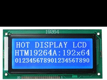 智能公交刷卡机上LCD19264液晶显示屏