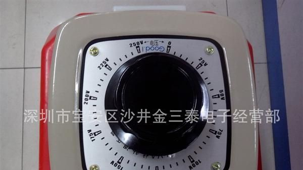 1000VA接触式调压器 单相1000W接触式调压器 TDGC2-1KVA （全铜
