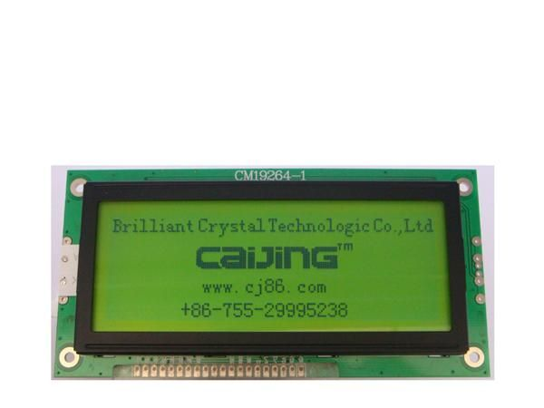 19264黑白液晶模块 LCM液晶显示屏模块