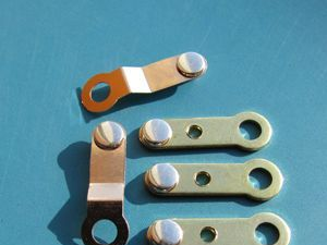 供应快速电热水龙头铜片、簧片、银触点(图)