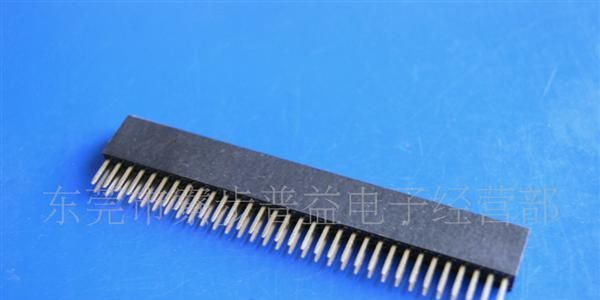 供应2.54mm排母塑高11mm  双排 180度 Y端