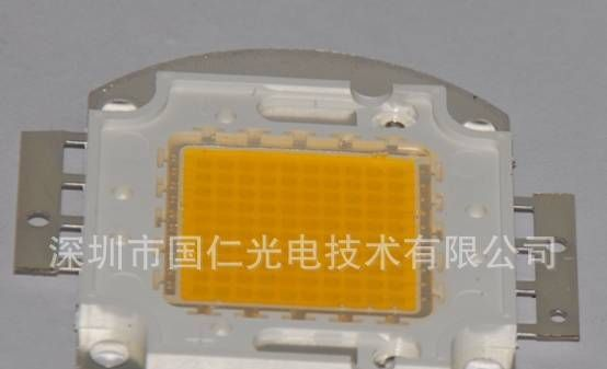 100W白光大功率LED灯珠