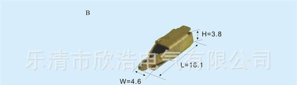 接线端子BX628-4.8—保险端子、汽摩家电接插件,乐清连接器