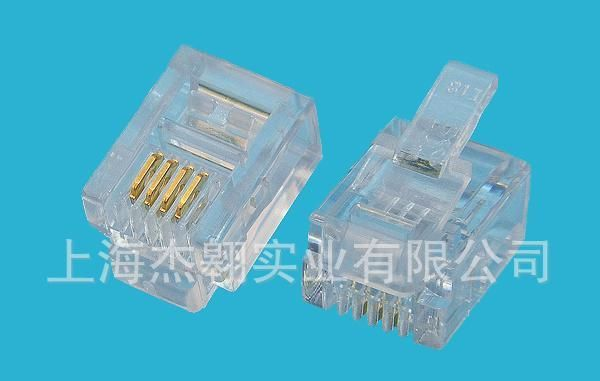PC水晶头6P4C，RJ11，RJ45，RJ11 PLUG