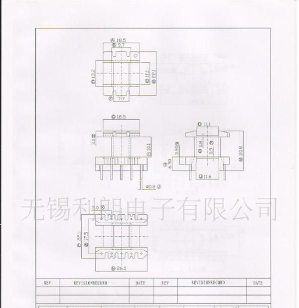 批量供应EI28立式5+5PIN电木骨架  变压器骨架  电木骨架
