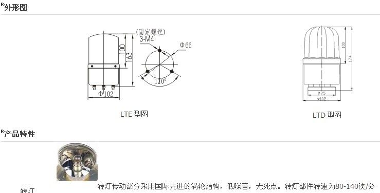 供应LTD-1101J 380v声光报警器 10瓦 红黄色