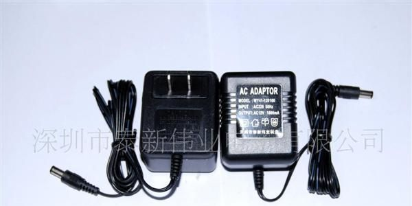 厂家供应12V /1A电源适配器,路由器专用