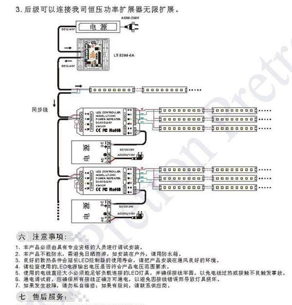 6A恒压调光器 功率:75W/150W/220W280W(12V/24V/36V/48V)